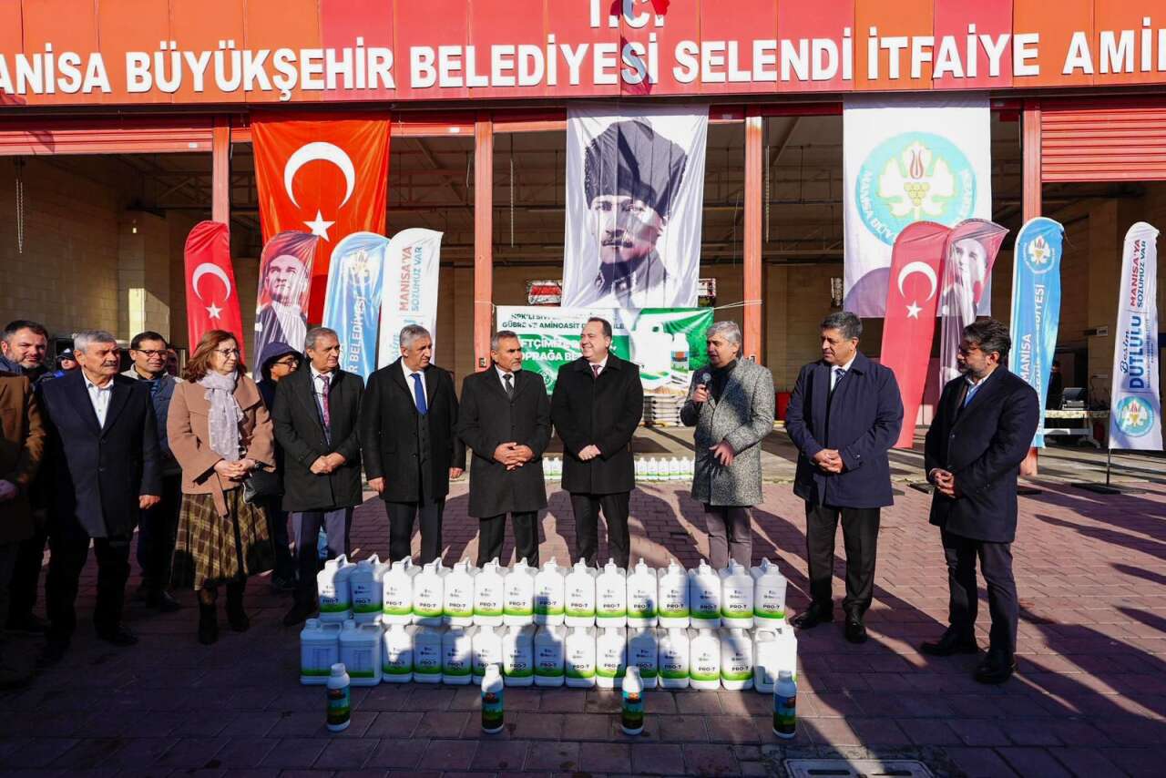 Don vurdu, destek geldi: Manisa’da üreticiye yüzde 100 hibeli gübre 1